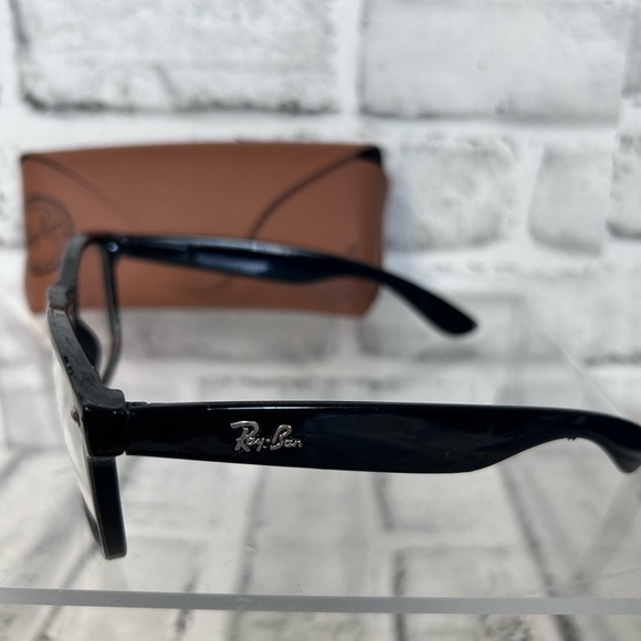 Ray Ban RB Black EYEGLASSES GLASSES FRAME and Case - Picture 2 of 11